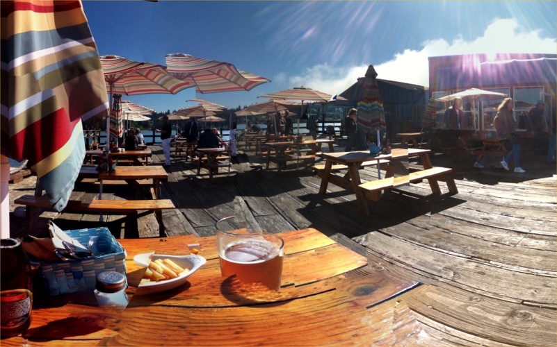 dockside patio in florence oregon